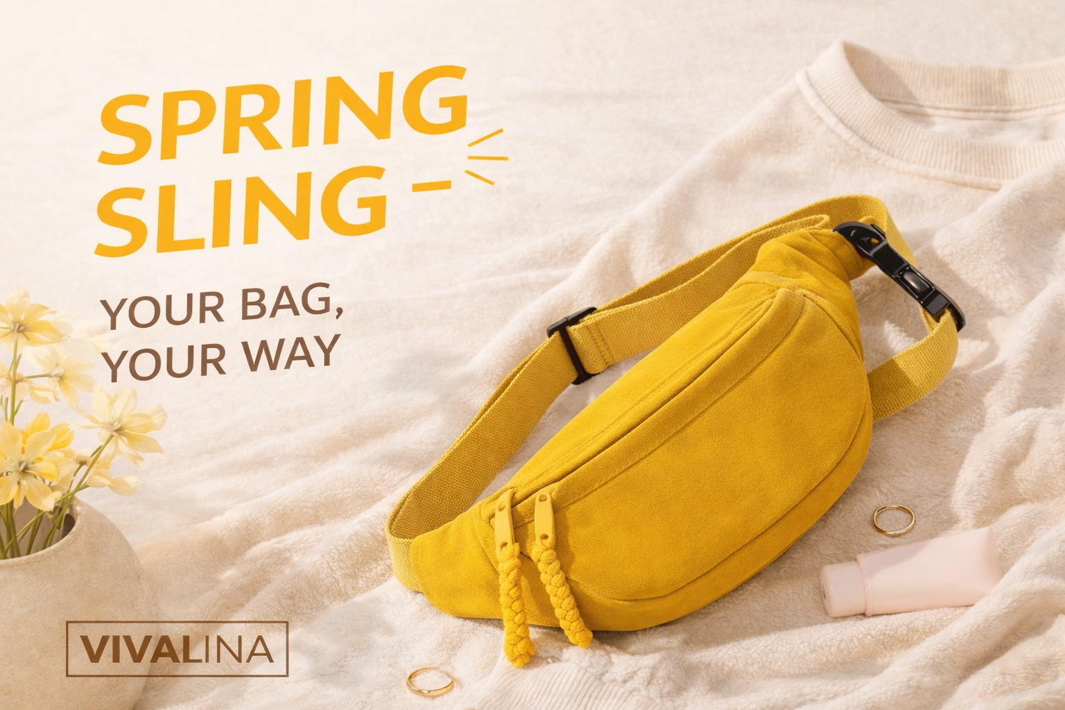 VivaLina Spring Sling Bag